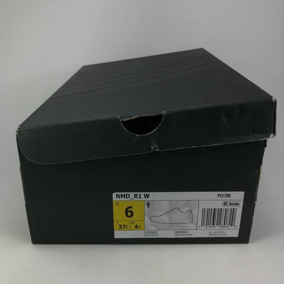 Adidas NMD R1 White Copper Metallic FV1788 Running - Picture 9 of 9